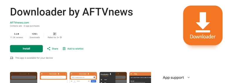 Downloader by AFTVnews